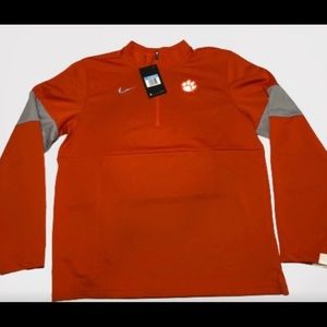 NIKE Therma Fit Mens 1/4 Zip Clemson jacket. Size Medium